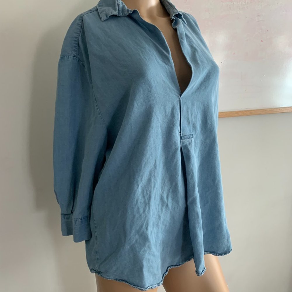 Zara denim shirt size Medium